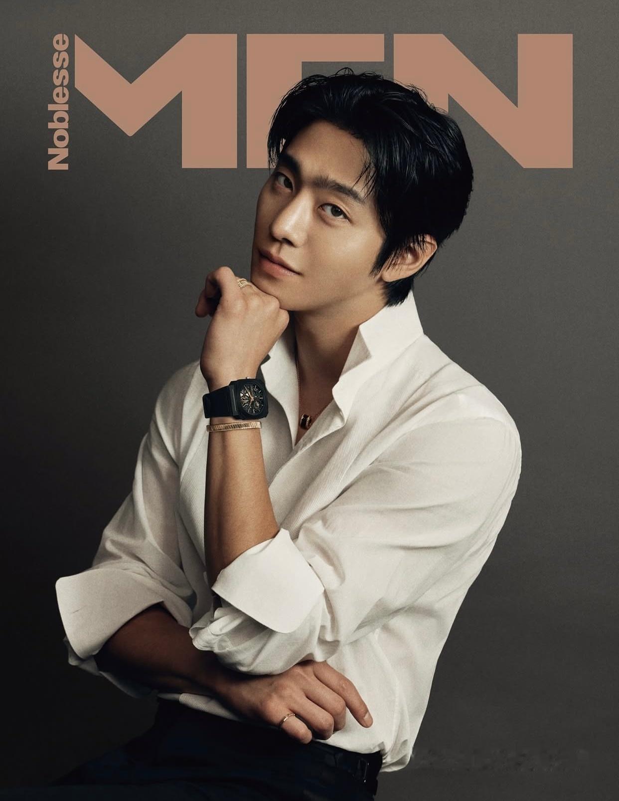 安孝燮✖️MenNoblesse十一月刊封面​​​