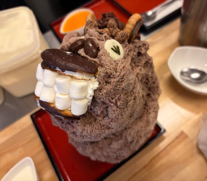 这是谁研究出来的马年限定刨冰