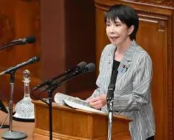就在今天，日本首相高市早苗发布声明，10月7日，高市早苗在众议院谈及“日中关