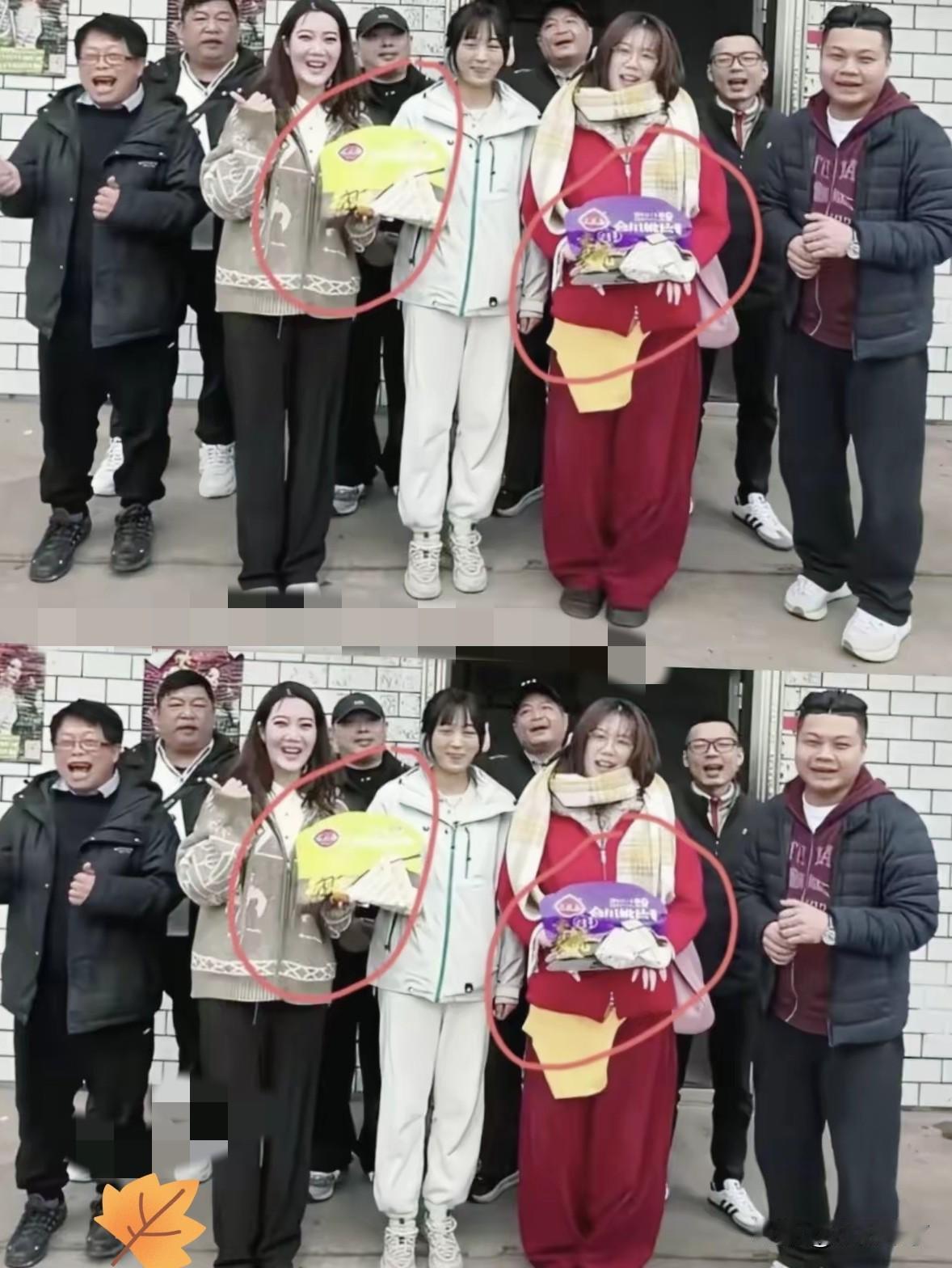 呆呆要干大事了！昨天呆呆接待了台湾同胞，在分别合影时，眼尖的人发现旁边台湾同