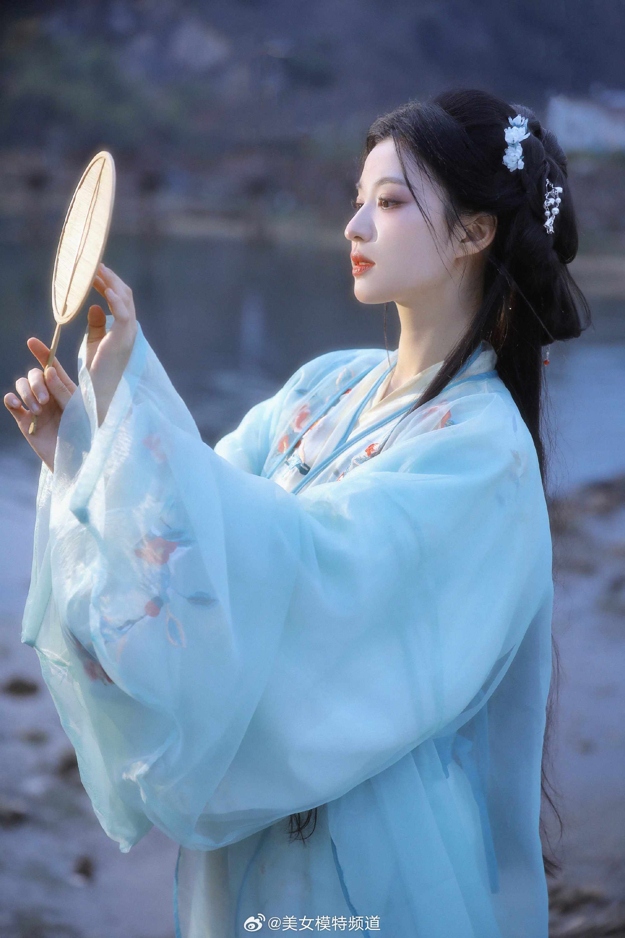 王楚然古风静谧柔美​​​