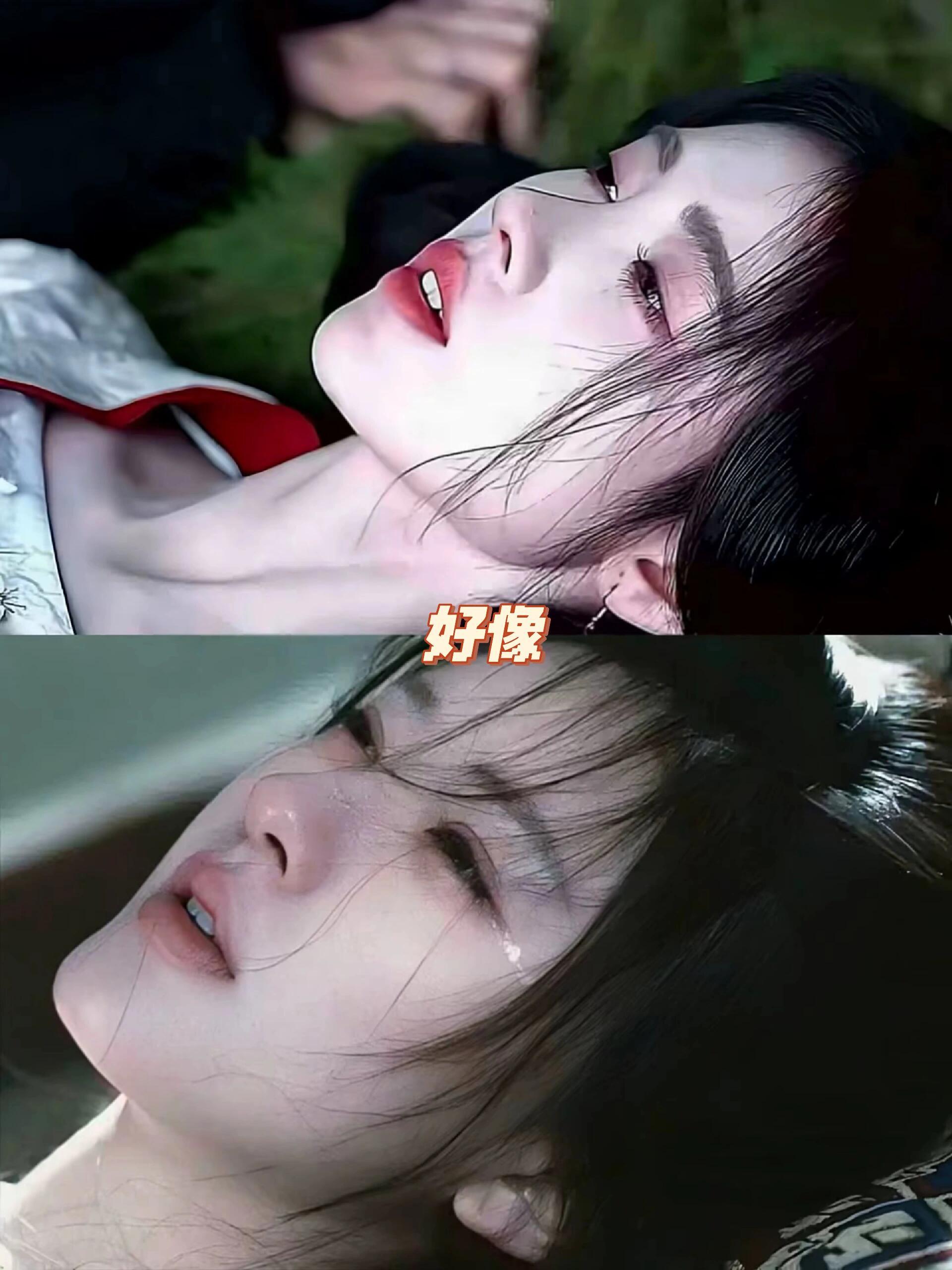 鞠婧祎和赵露思居然这么像❗️​​​