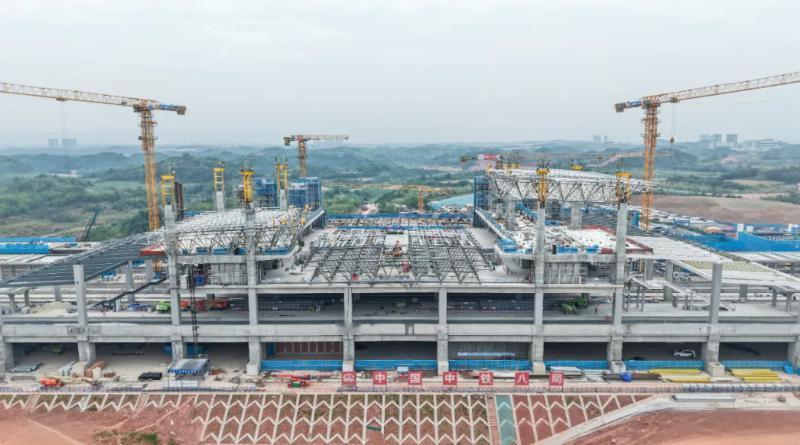 6月5日，成都东部新区简州新城，一个不太被大众注意、但在基建圈里分量极重的节点悄