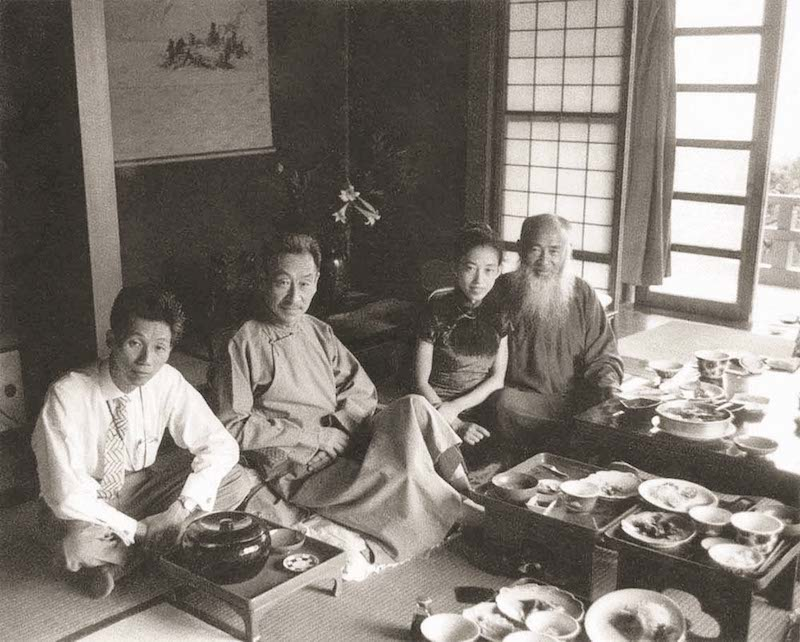 1953年，54岁的张大千去在日本时遇到了18岁的山田喜美子。在那段岁月里，山田