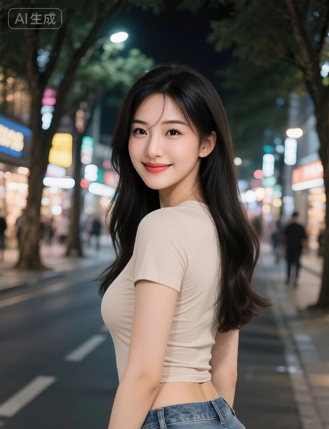 上联：夜街灯影，牛仔风姿彰格调下联：我对晨巷茶香，姑娘韵味显风情。高手对出