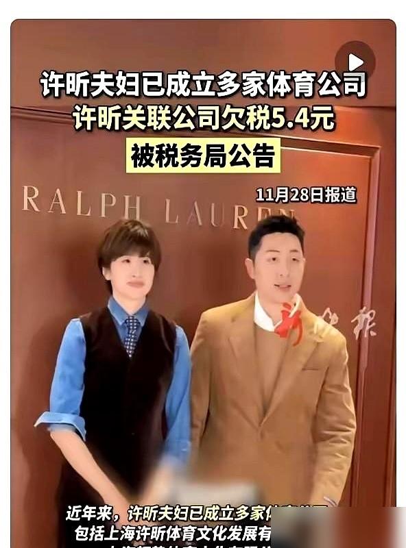 一下就想通了。怪不得许昕要退出上海队。一转眼就刷到他公司欠税上了热搜，5万多块。