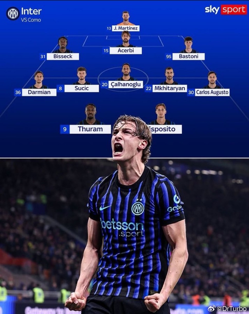 SKY目前的首发预测如下国际米兰2比0热那亚热点现场今天晚上加油吧💪