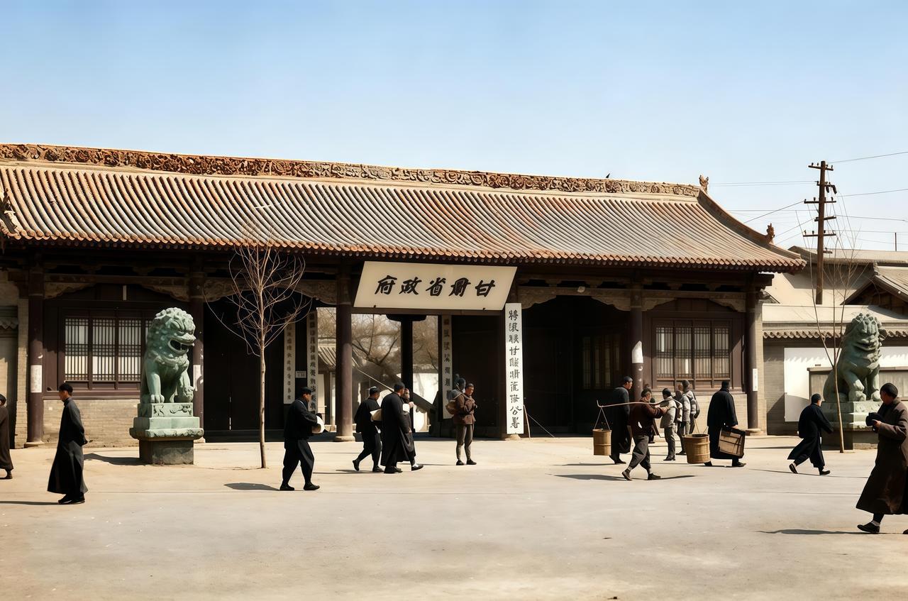 这座宏大的建筑自从建成后直到今天一直是当地的权力中心所在地。明建文元年，明太祖朱