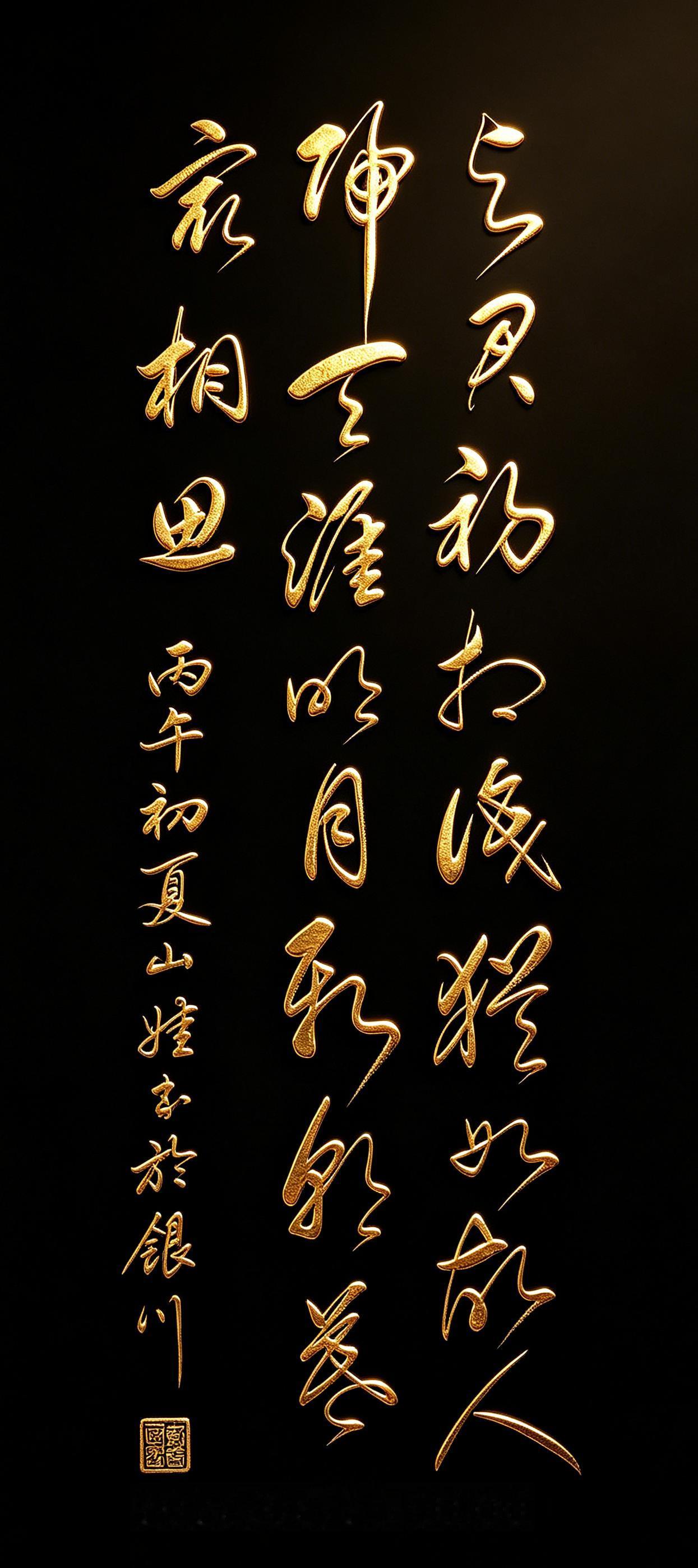 不媚不俗，浑然天成！这幅相思古诗草书太有韵味！懂行的人一眼就能看出来，这幅行草，