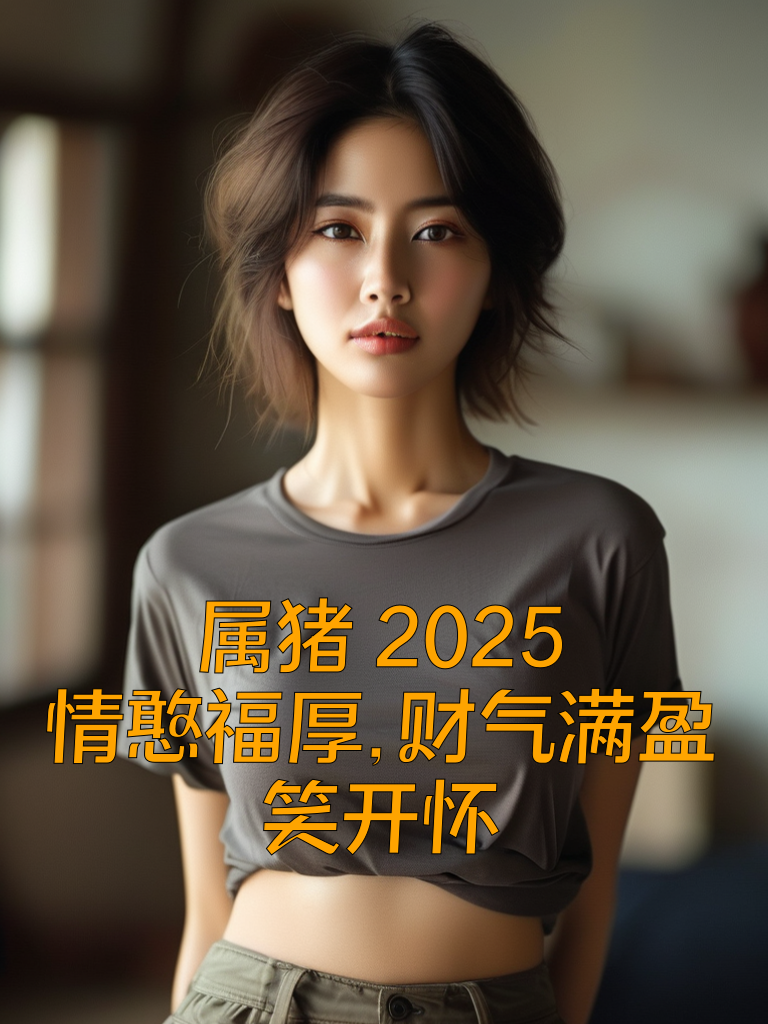 属猪2025：情憨福厚，财气满盈笑开怀