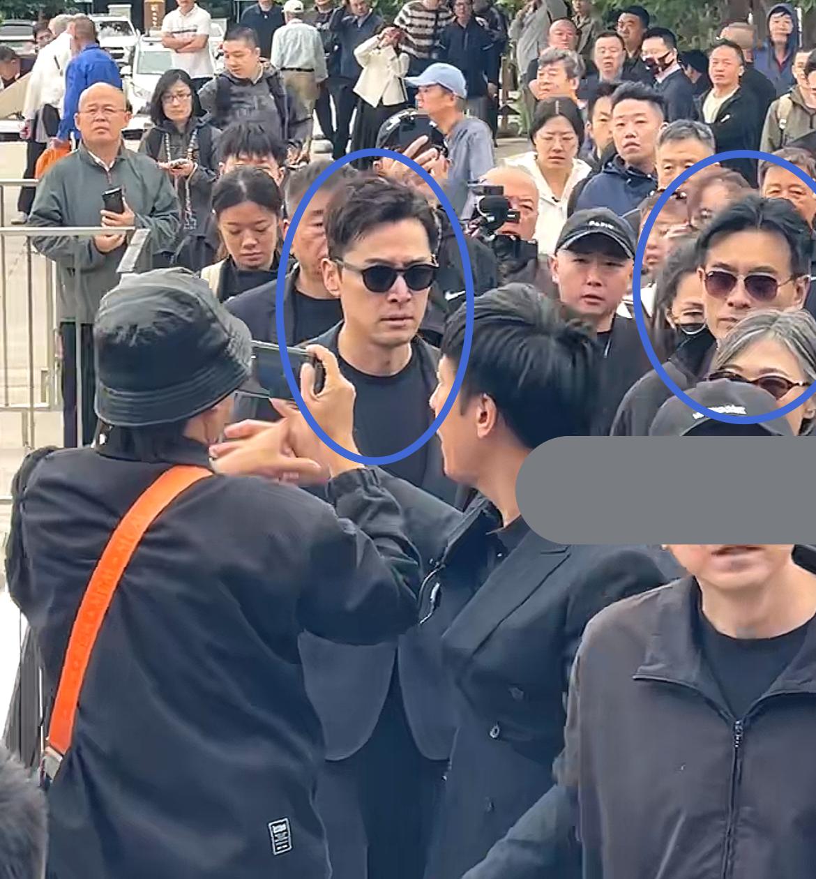 胡歌、陈龙现身游本昌追悼会！现场哭到鼻子红，不断擦拭眼泪，知情人透露胡歌“暖心”