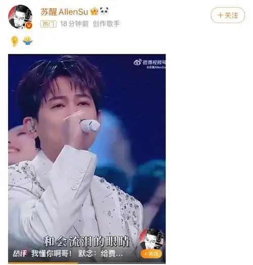 苏醒跑调被骂“快昏迷”！自嘲回应仍遭怼，全开麦成照妖镜？湾区晚会的《夜空中最
