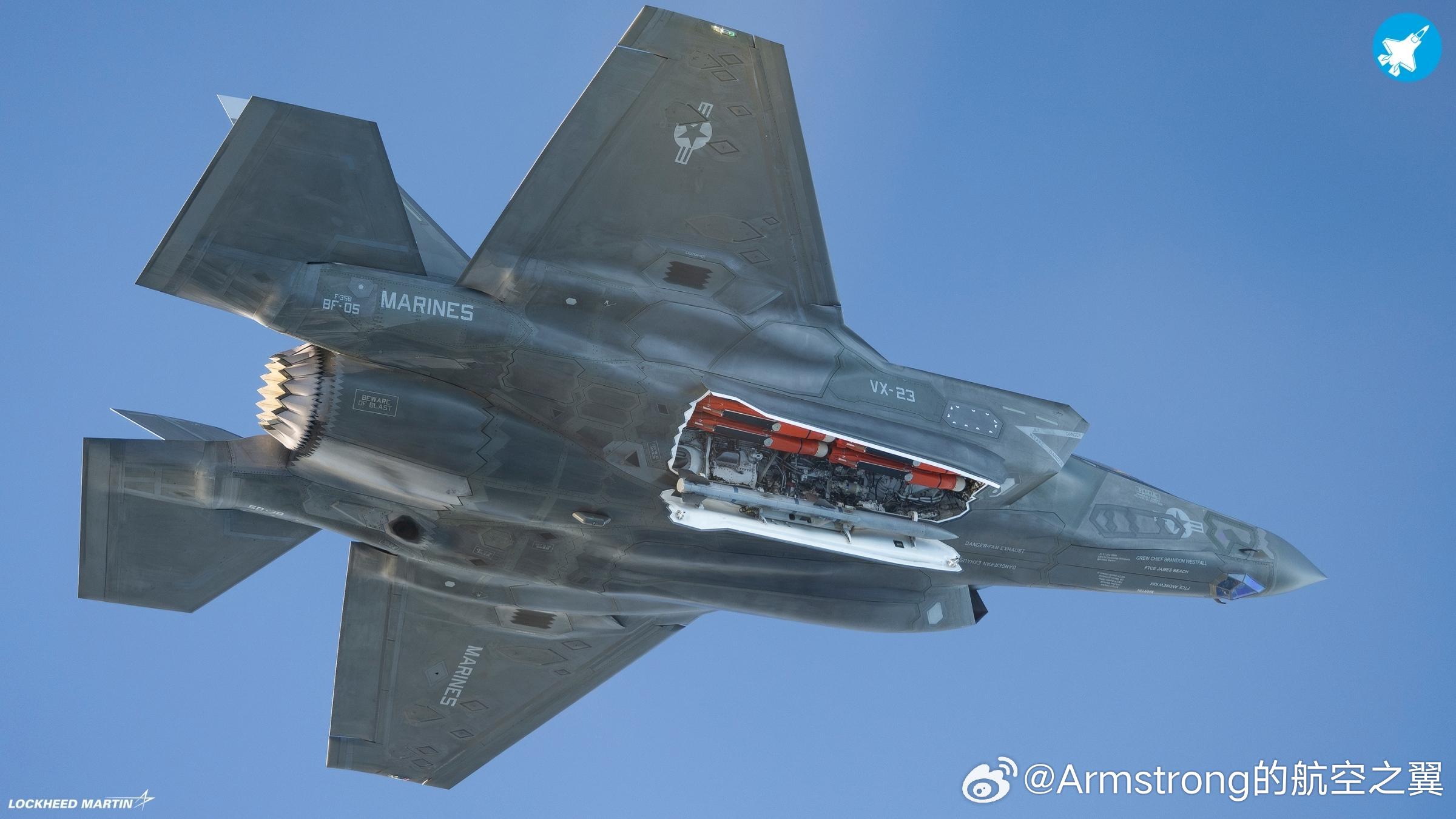 全球武器装备盘点F-35B隐形战斗机首次挂载英国“长矛3”（SPEAR3）
