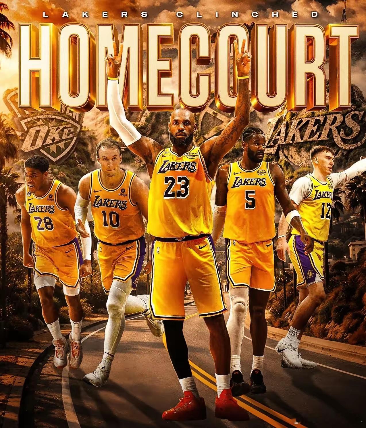 湖人锁定西部前四湖人还剩一场比赛，提前锁定西部前四！湖人今天以101-73战胜太