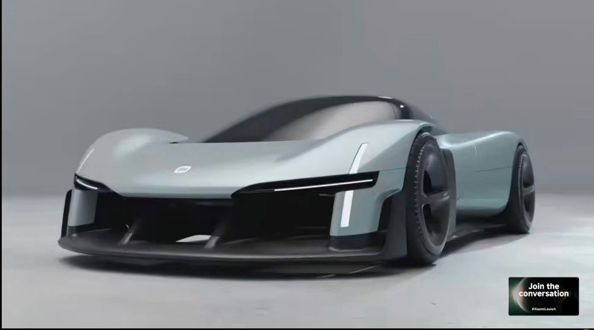 卧槽，小米超跑！！小米超跑亮相