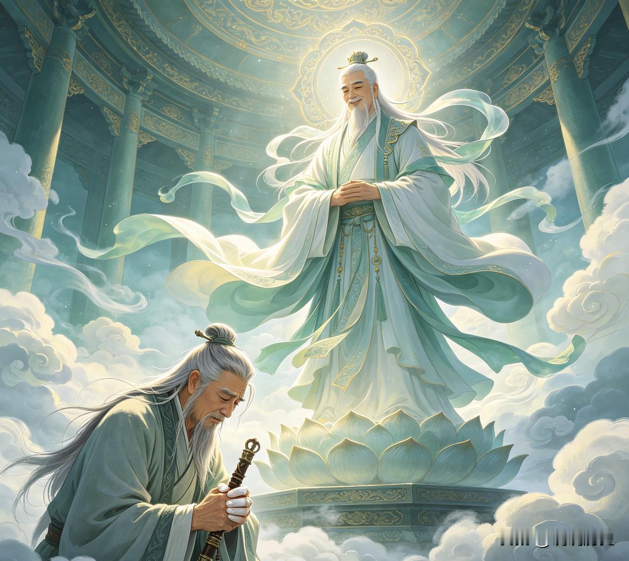 姜子牙以“封神榜”封了365位正神，封到最后，姜子牙发现没有自己的神位。他壮着胆
