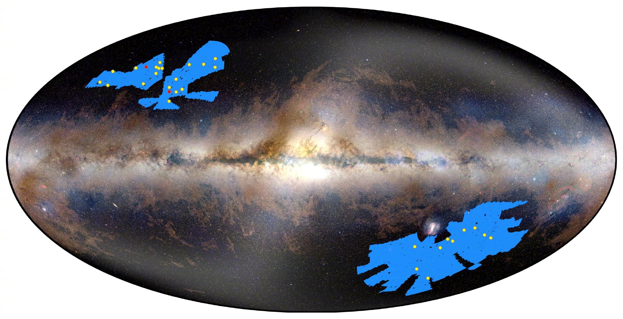 宇宙今年138亿岁。要是把这一生按人活80岁来换算，天文学家最近看到的两团光，来