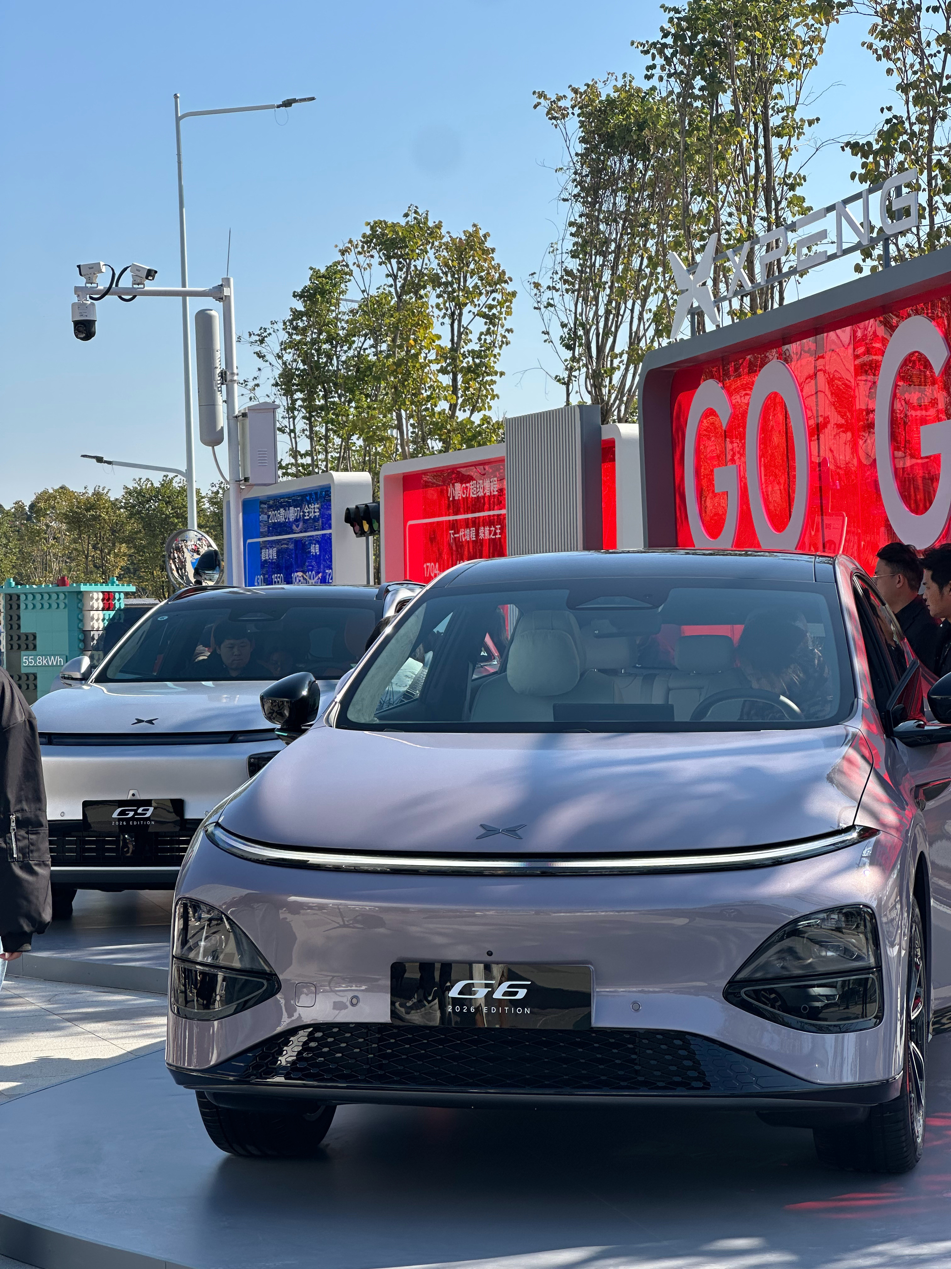 新年第一场车圈发布会，亲自到小鹏总部来看了。下午新款G7和P7+的发布，也