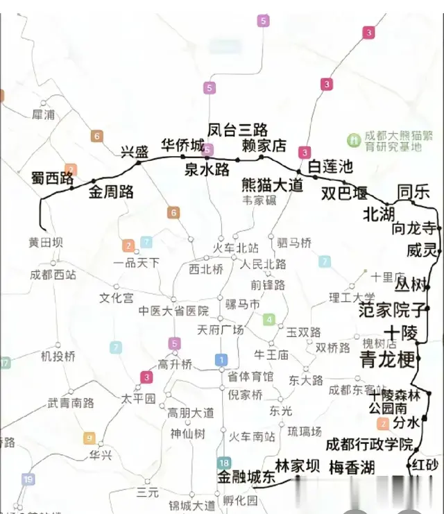 成都地铁9号线二期没等来, 等来了环线市域铁路