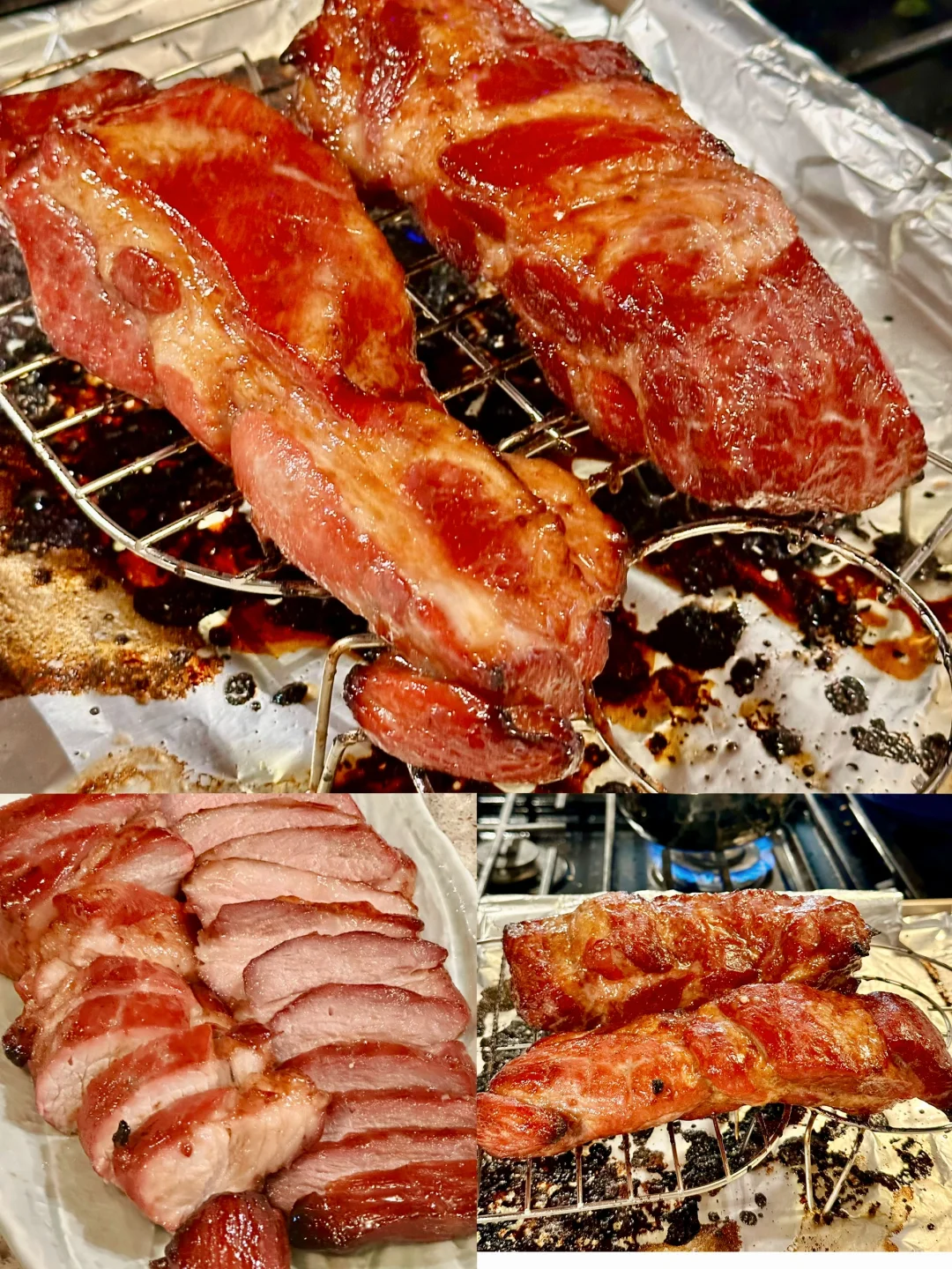 家庭版绝美玫瑰叉烧🍖从选肉到腌料烤制秘诀