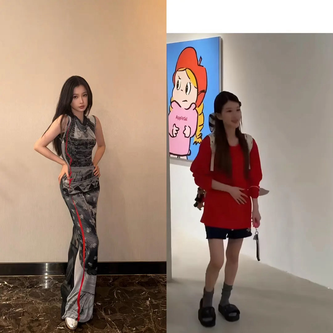 虞书欣的身材是不是完虐赵露思