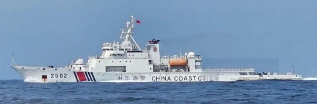中国大陆又一个“打独促统”、威慑外部势力的动作来了！9月3日，中国海警普陀山舰