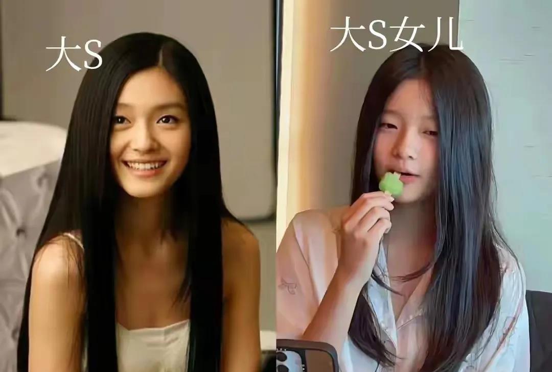 两个孩子都像汪小菲小眼睛，被拉低了颜值