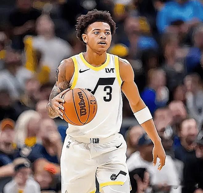 爵士新星乔治是来搞笑的吧！今日爵士以100-129不敌火箭。乔治全场6投0中