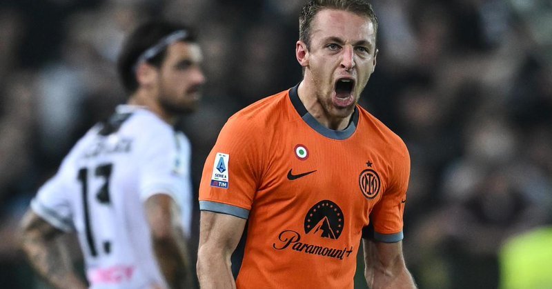 国米在意甲对阵乌迪内斯的比赛中取得了第55场胜利！蓝黑军团在过去11场比赛中均有