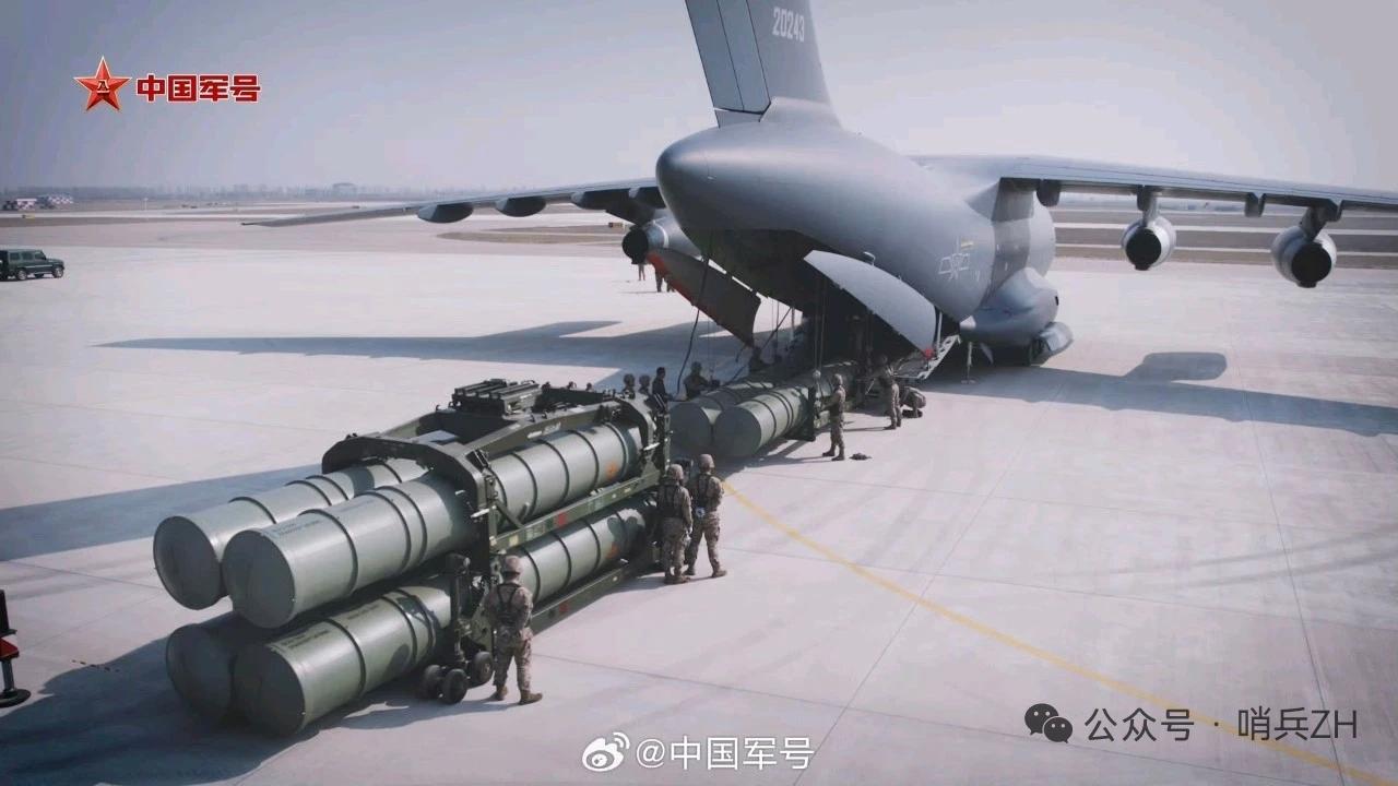 6月28日，据央视军事网站报道，运一20运输机真的很强大，一次运输8枚S一300