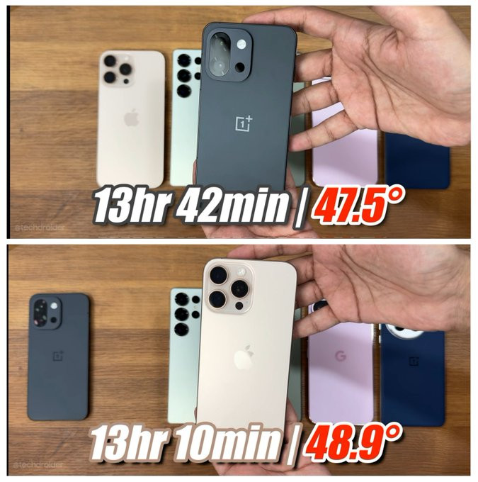 一加13T是怎么做到的，仅重185克，续航超过了227克的iPhone