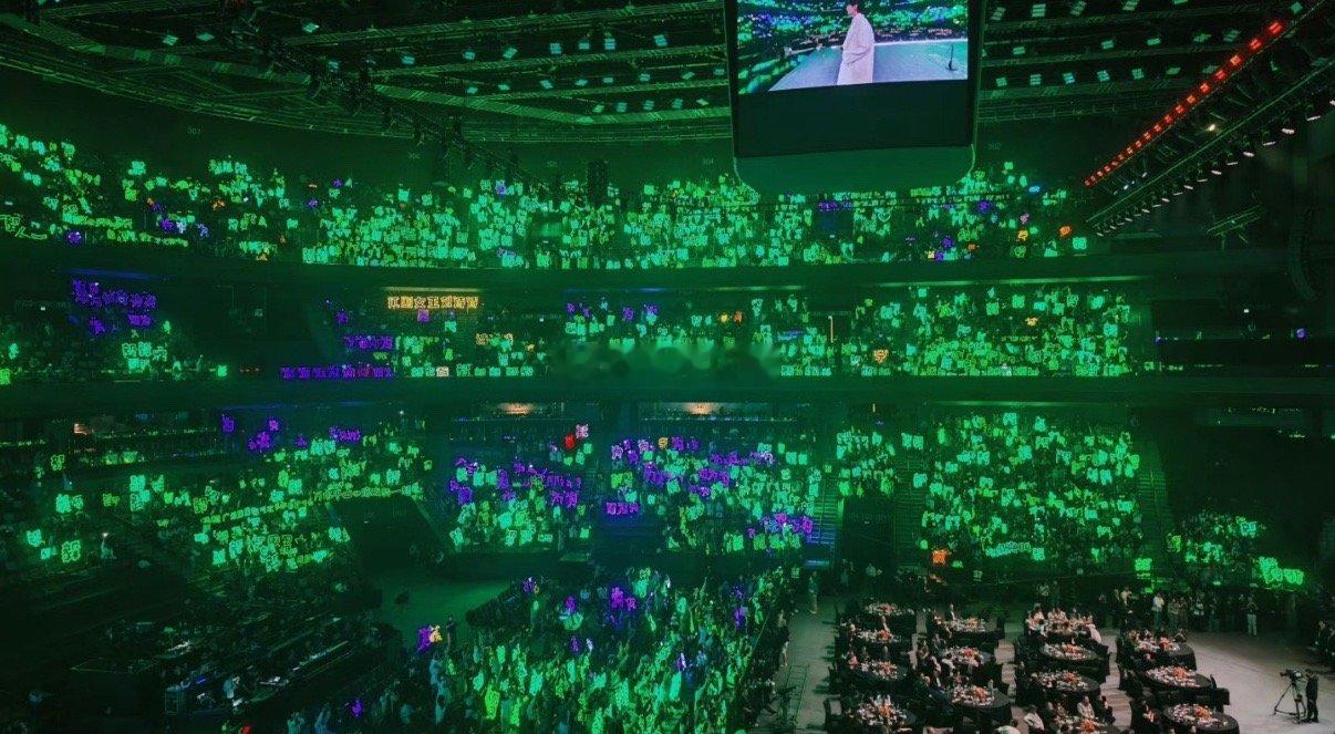 肖战和成毅两家的演唱会灯海好震撼啊，你更喜欢谁的