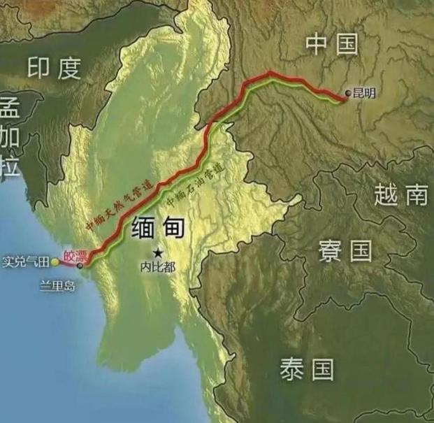中缅油气管道可能要被缅甸内战拖累？缅甸内战打了这么多年，在缅甸政府军处于优势