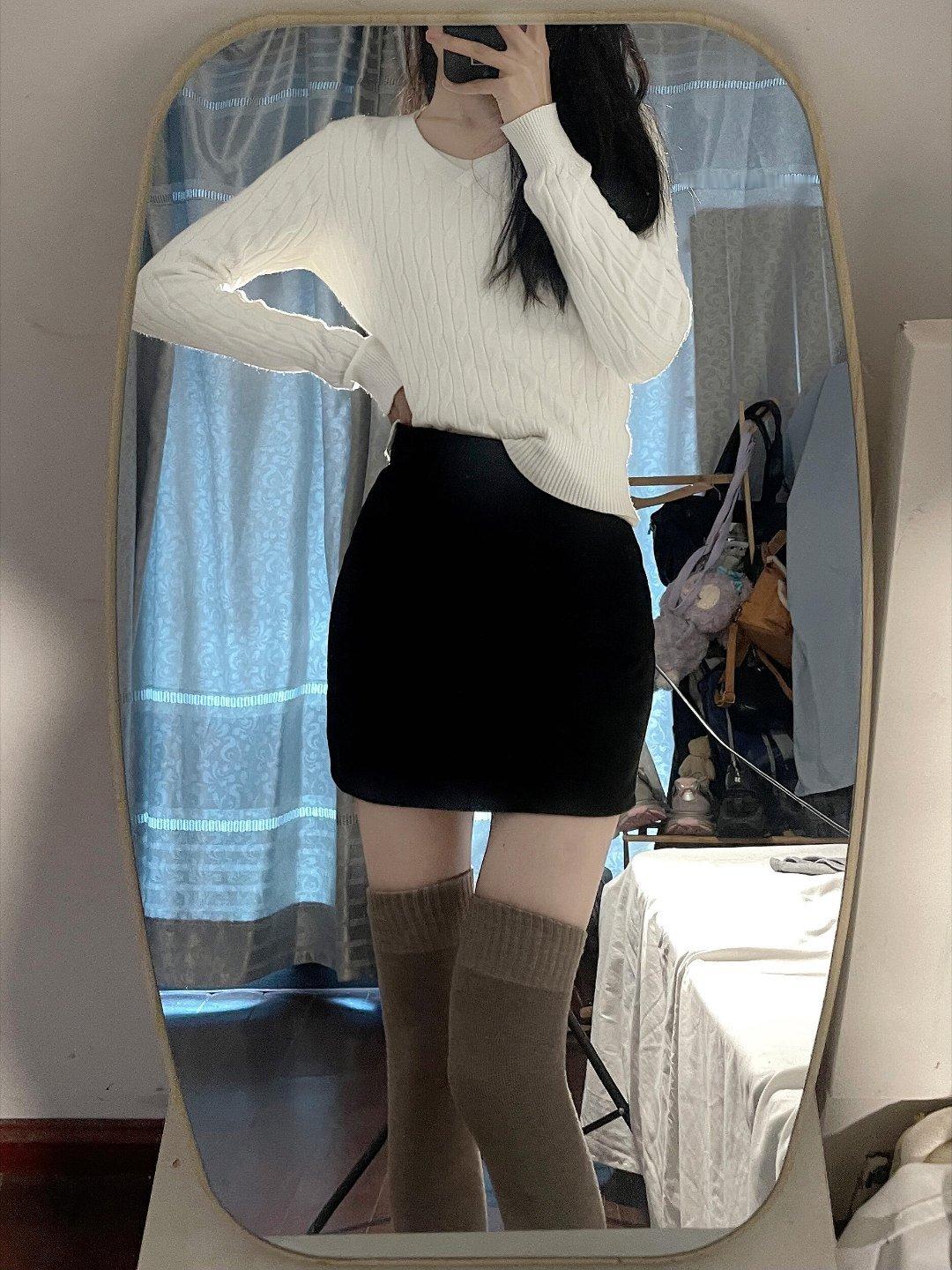 ☁️这么穿好显腿长