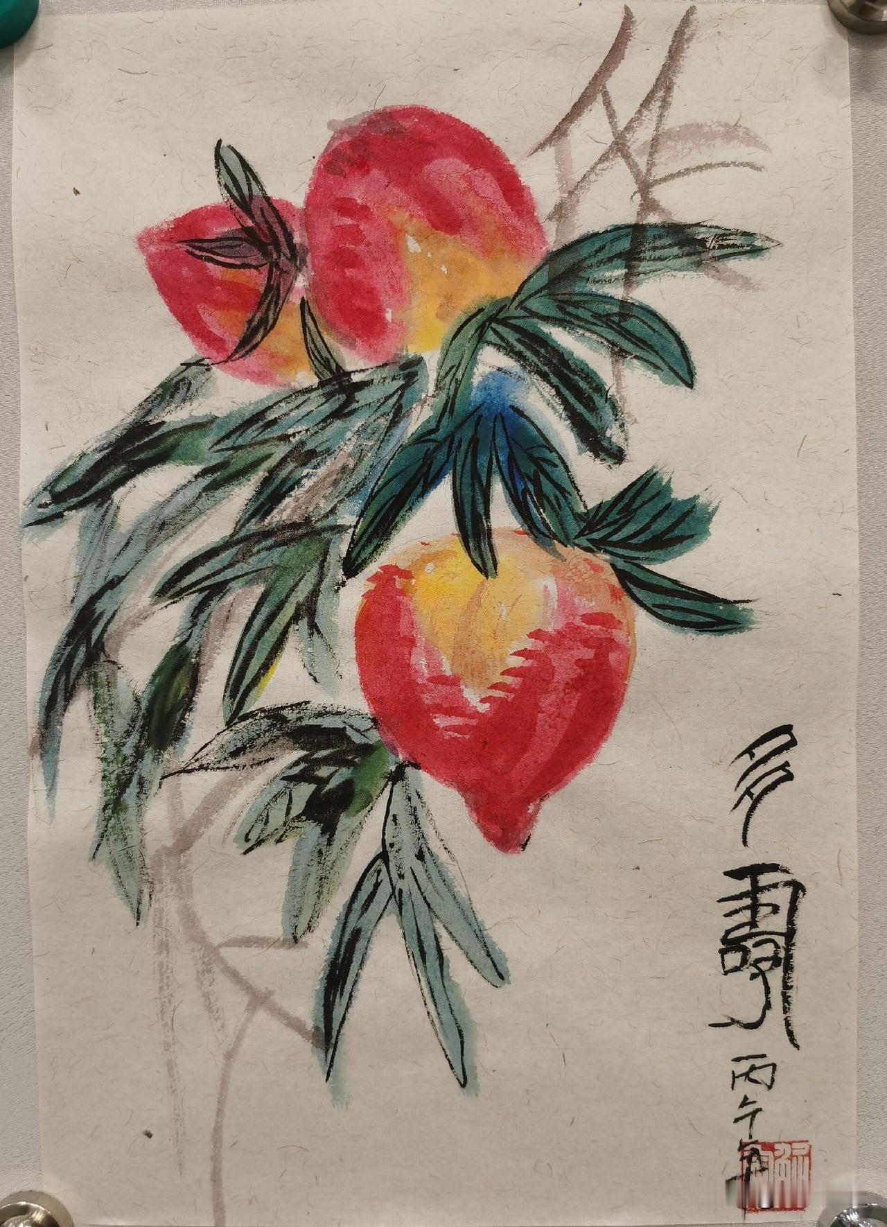 我比齐白石画的《多寿图》差在哪？
