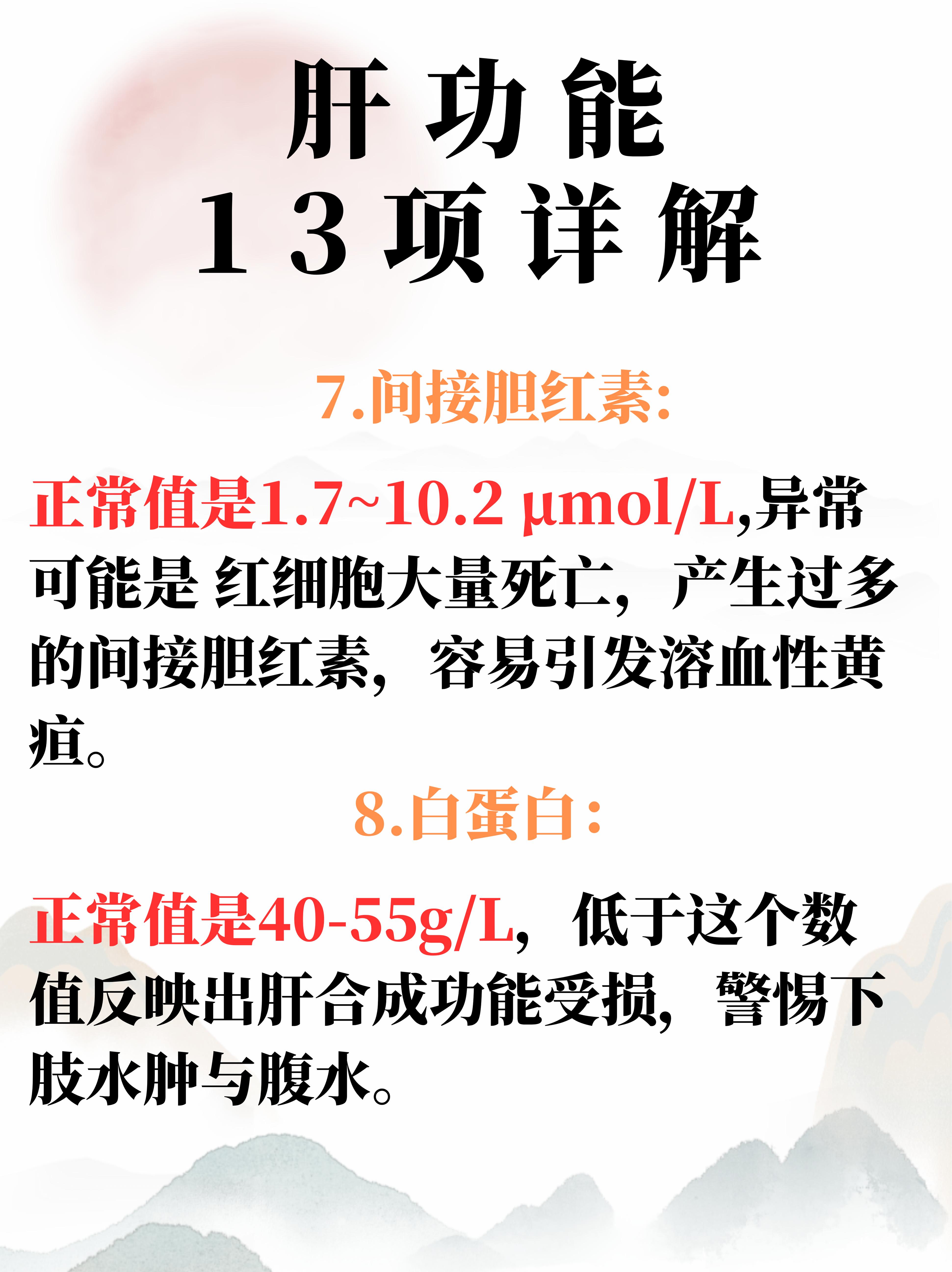 肝功能 肝功13项 医生科普 乙肝 肝硬化
