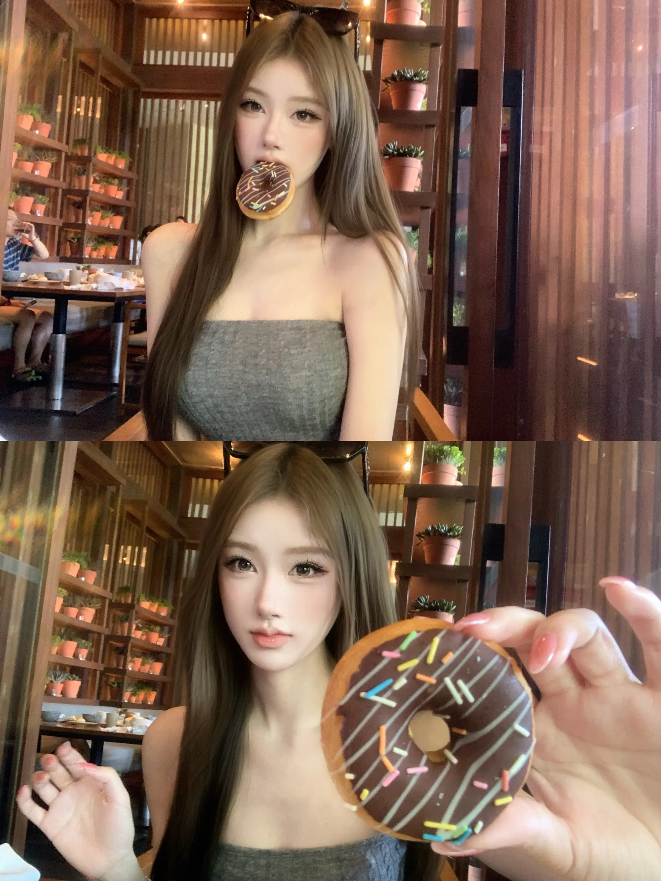 你总说我很可爱 其实是你可爱我了吧。