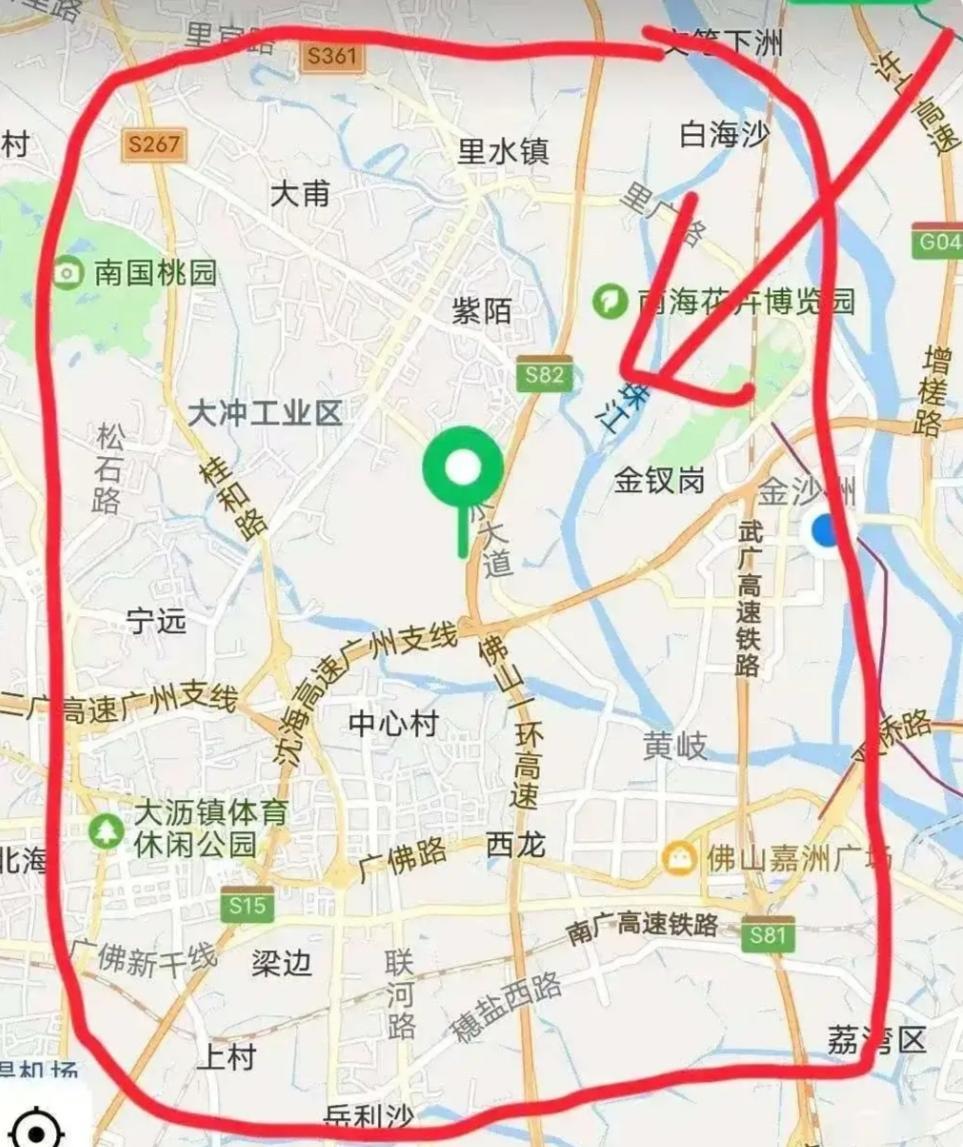 广佛交界的大沥、里水、黄岐：位置绝佳，地铁为何“空白”？大沥、里水、黄岐，这