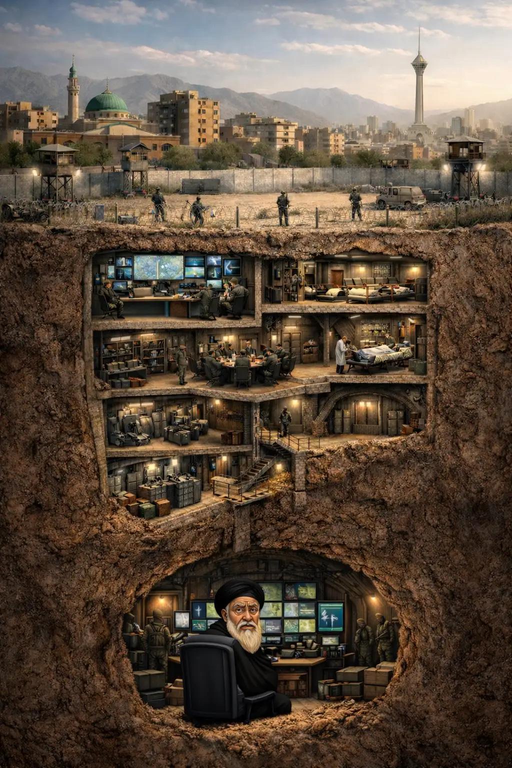 当地时间1月24日，以色列媒体消息:伊朗伊斯兰宗教领袖哈梅内伊，已进入德黑兰的一