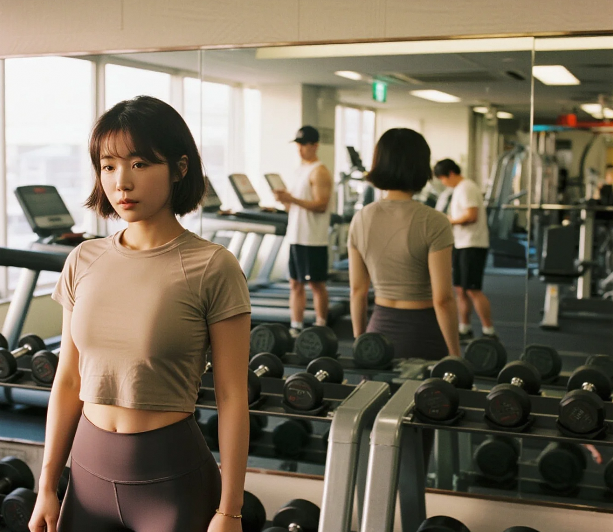 美的力量：美女健身图集展现健康之美
