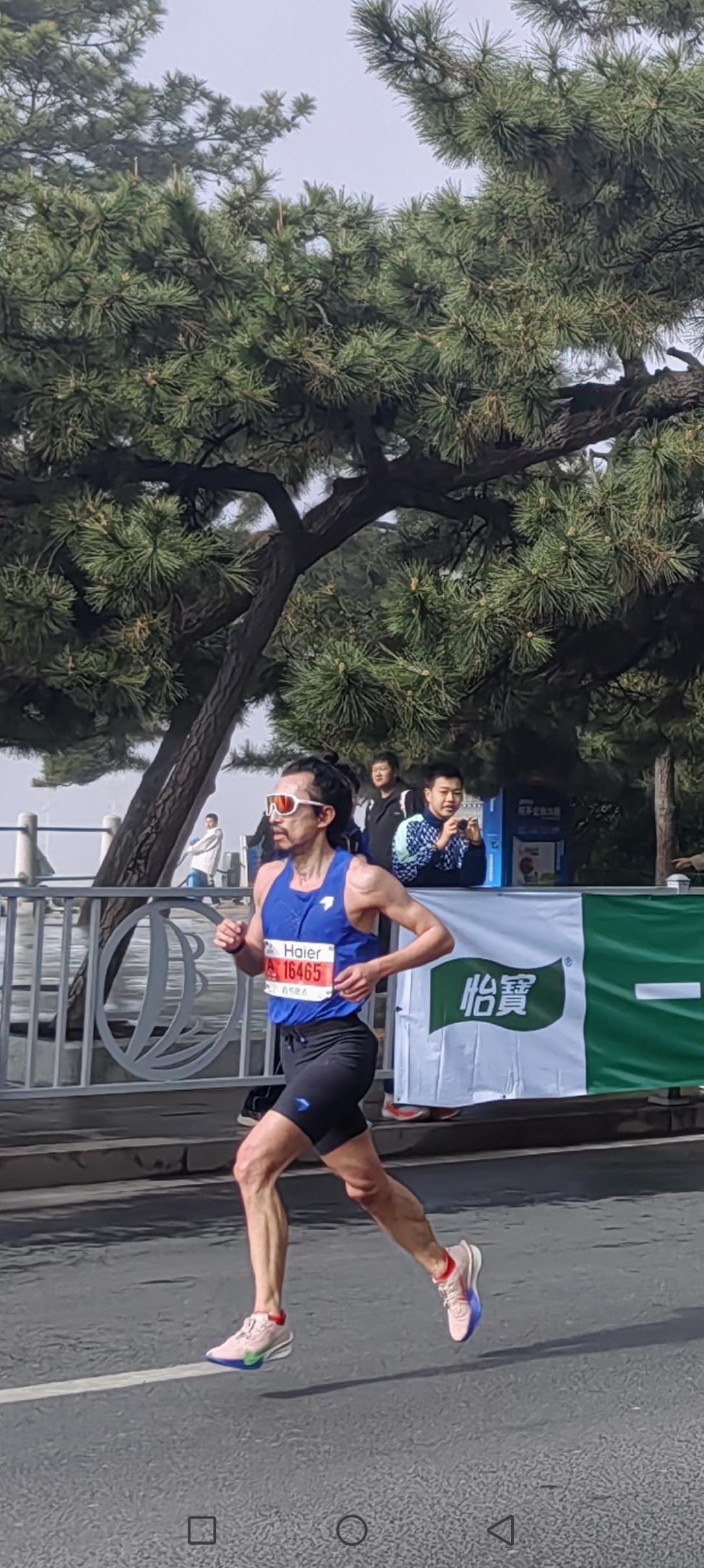 看青岛马拉松，悟出不一样的人生！参加青岛马拉松采访活动——偶拾几个瞬间，可以