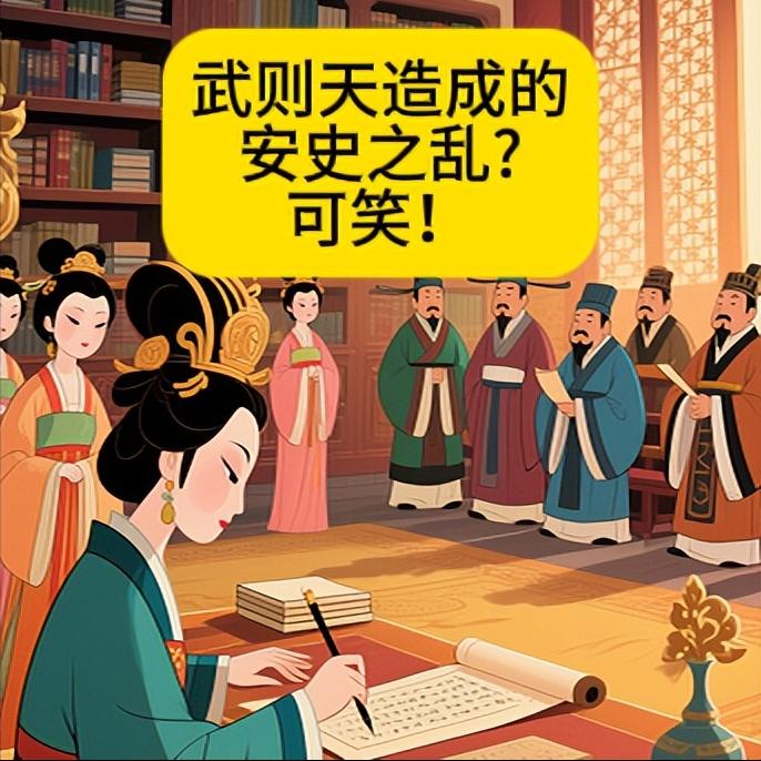 安史之乱?可笑！武则天去世到安史之乱发生，相距50年。其中李隆基在位44年。