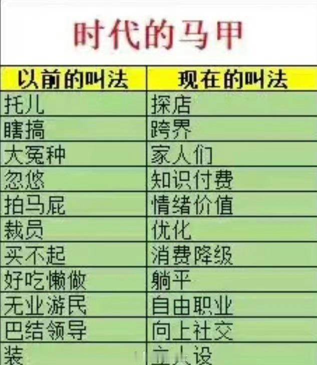 时代的马甲