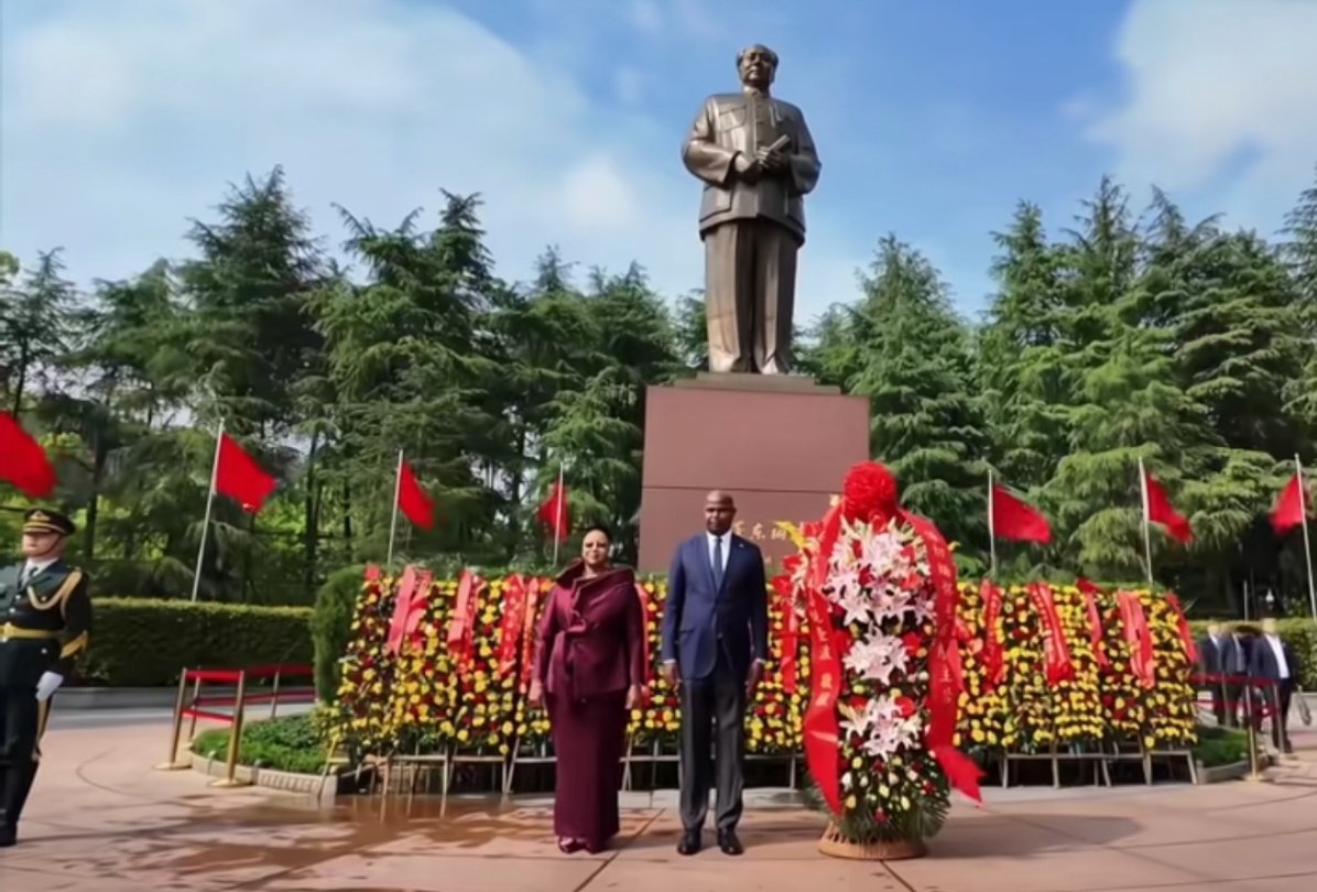 本以为莫桑比克总统这次只是来打酱油，顺便来要点好处，让中国投资的，没想到直接去了