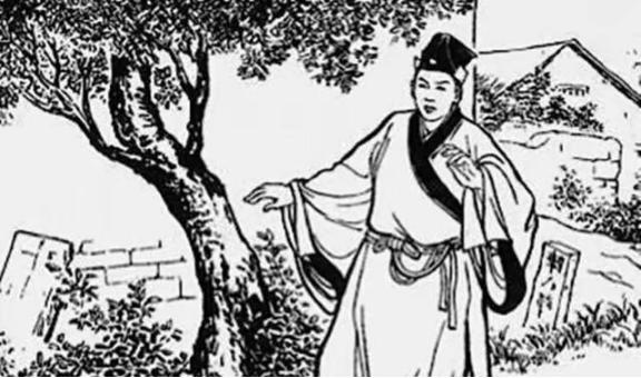 唐朝有个书生，在外地做官5年后，回家乡跑到准岳父家，要迎娶未婚妻。对方却塞给他一