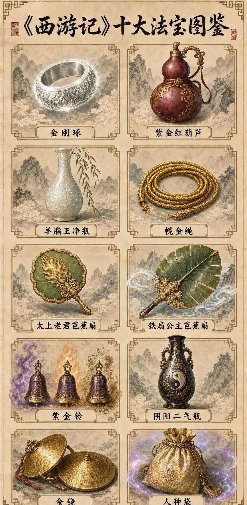 西游记十大法宝