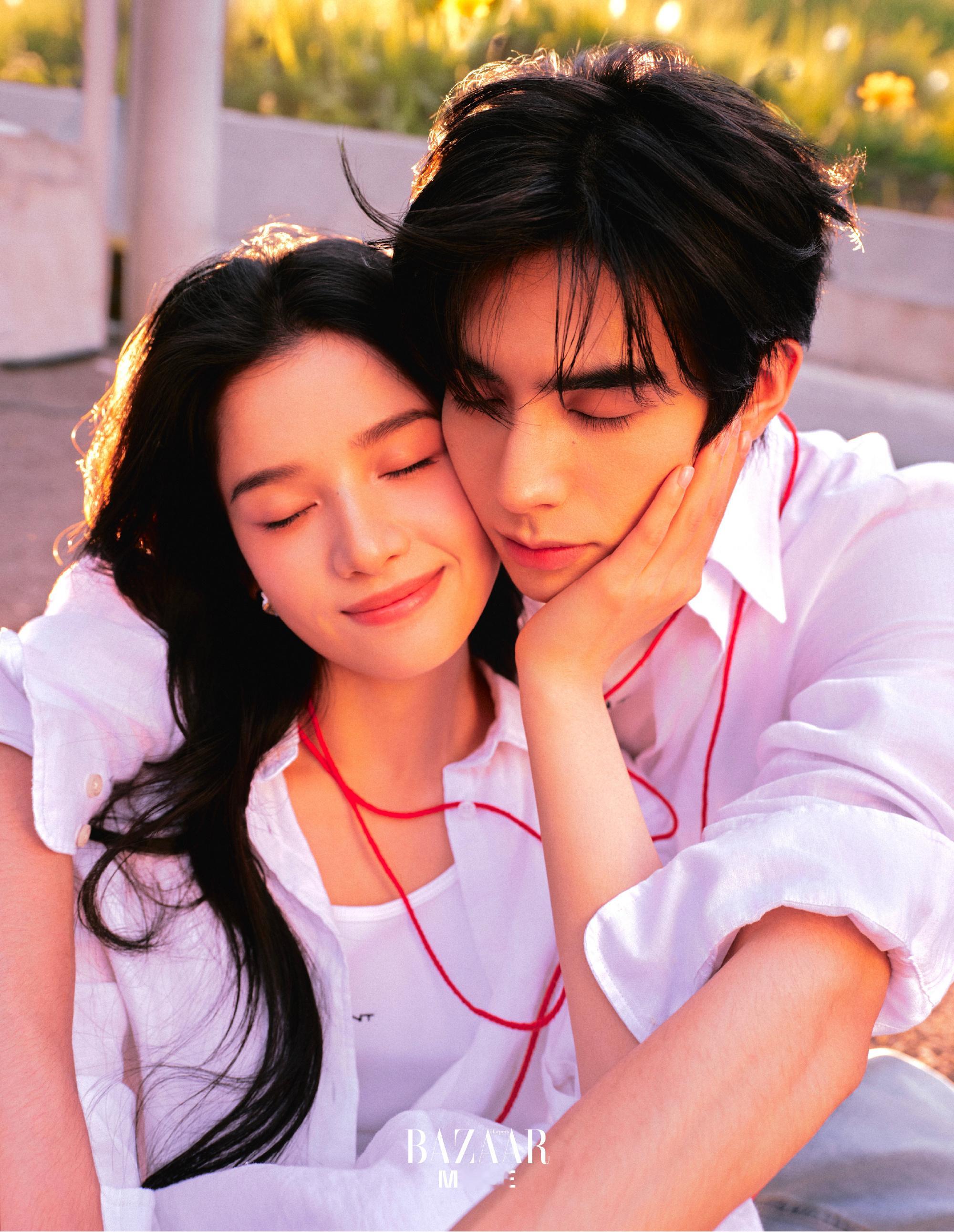 OMG！好会拍！宋威龙&张婧仪《野狗骨头》✖️芭莎电影，简单的白衬衫，拍出浓烈的