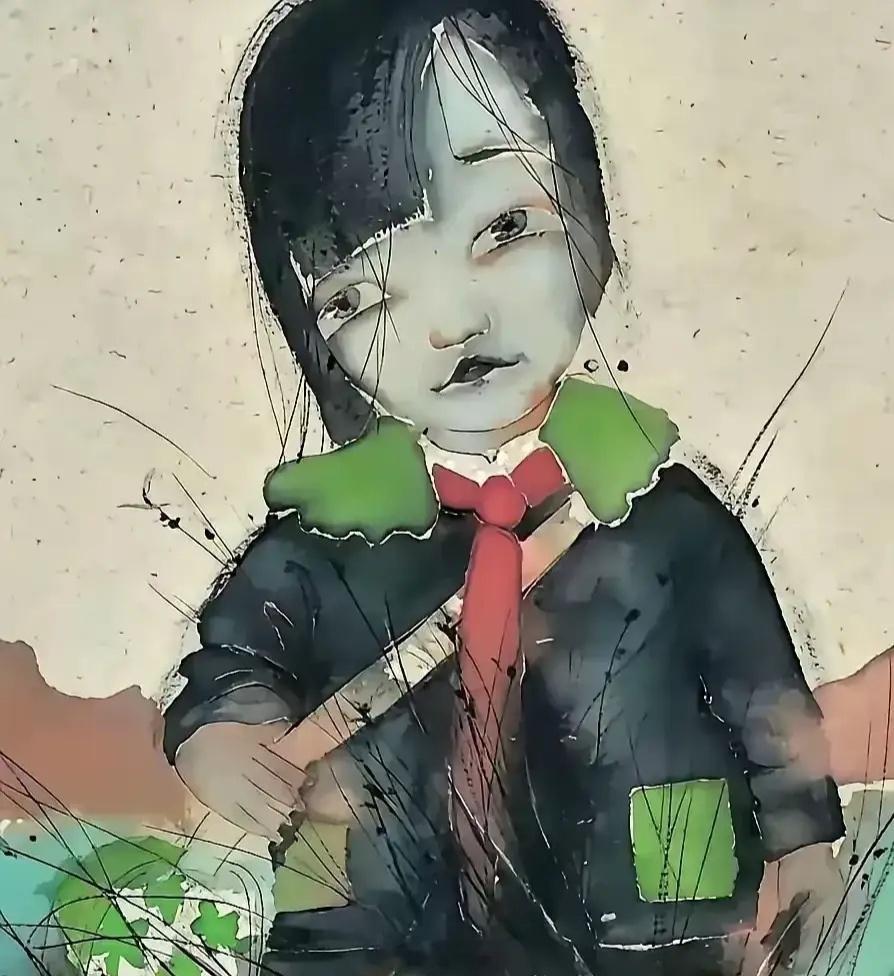 笔骨子有事说事👉🏾别人画画要钱，刘教授画画要命！中央美院刘庆和教授那幅《开
