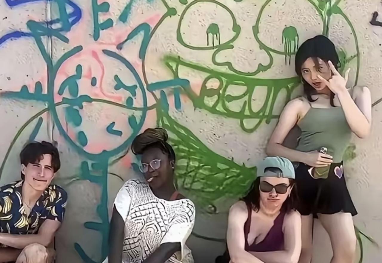 黄多多，我不太懂他们这些所谓明星的规划，在国内是明星子女，念所谓贵族学校，有种所