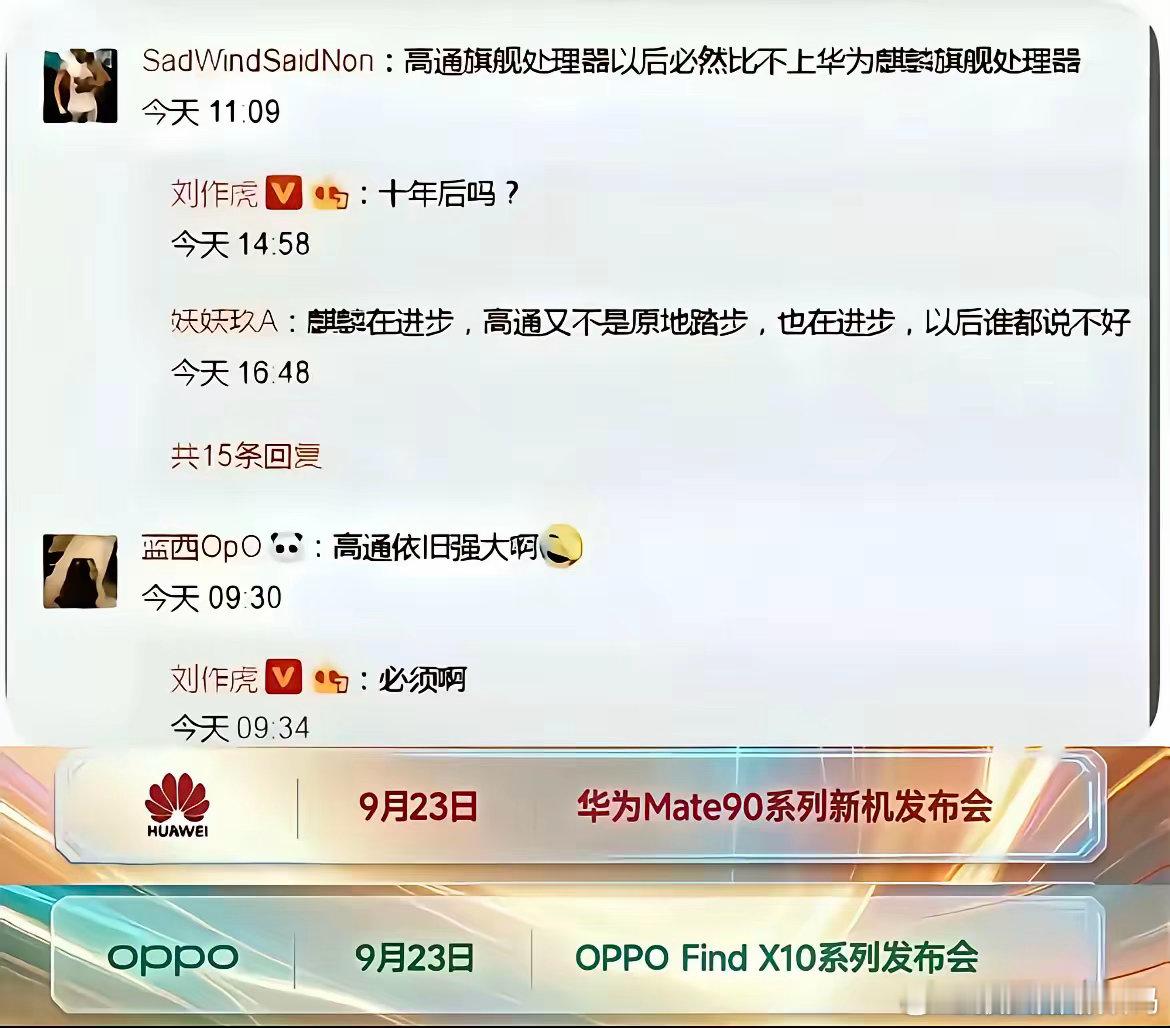 一句“十年后吗？”，没想到华为真的“记”了这么久。当年刘作虎在微博上回怼网友“高